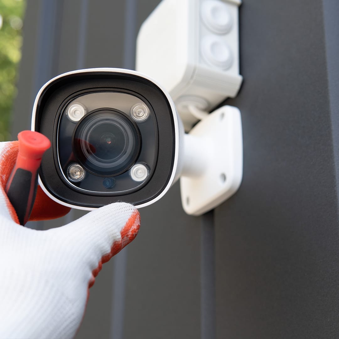 Maintenance de caméra sur site client